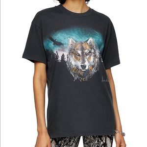 Topshop Wolf T-shirt